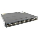 Cisco Catalyst WS-C3560X-48P-S 48-Port PoE+ Gigabit Ethernet Switch + Modul C3KX-NM-1G