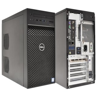 Dell Precision 3630 Tower CPU E-2136 3,30GHz 16GB RAM P2000 256GB SSD 2TB HDD