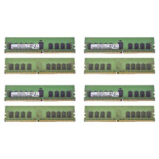 128GB RAM Samsung 8x16GB 1Rx4 PC4-2666V -R DDR4 RAM M393A2K40CB2-CTD