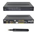 Cisco C890-LTE C899G-LTE-GA-K9 8-Port Gigabit Integrated Services Router + Antenne