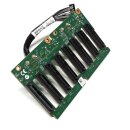 IBM Lenovo 8 x2.5" SAS Backplane +Power Kabel für System X3650 M5 Server 00FJ756