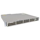Cisco Catalyst WS-C3850-48F-S 48-Port PoE+ Stackable Gigabit Ethernet Switch 2x PSU + 10G Modul