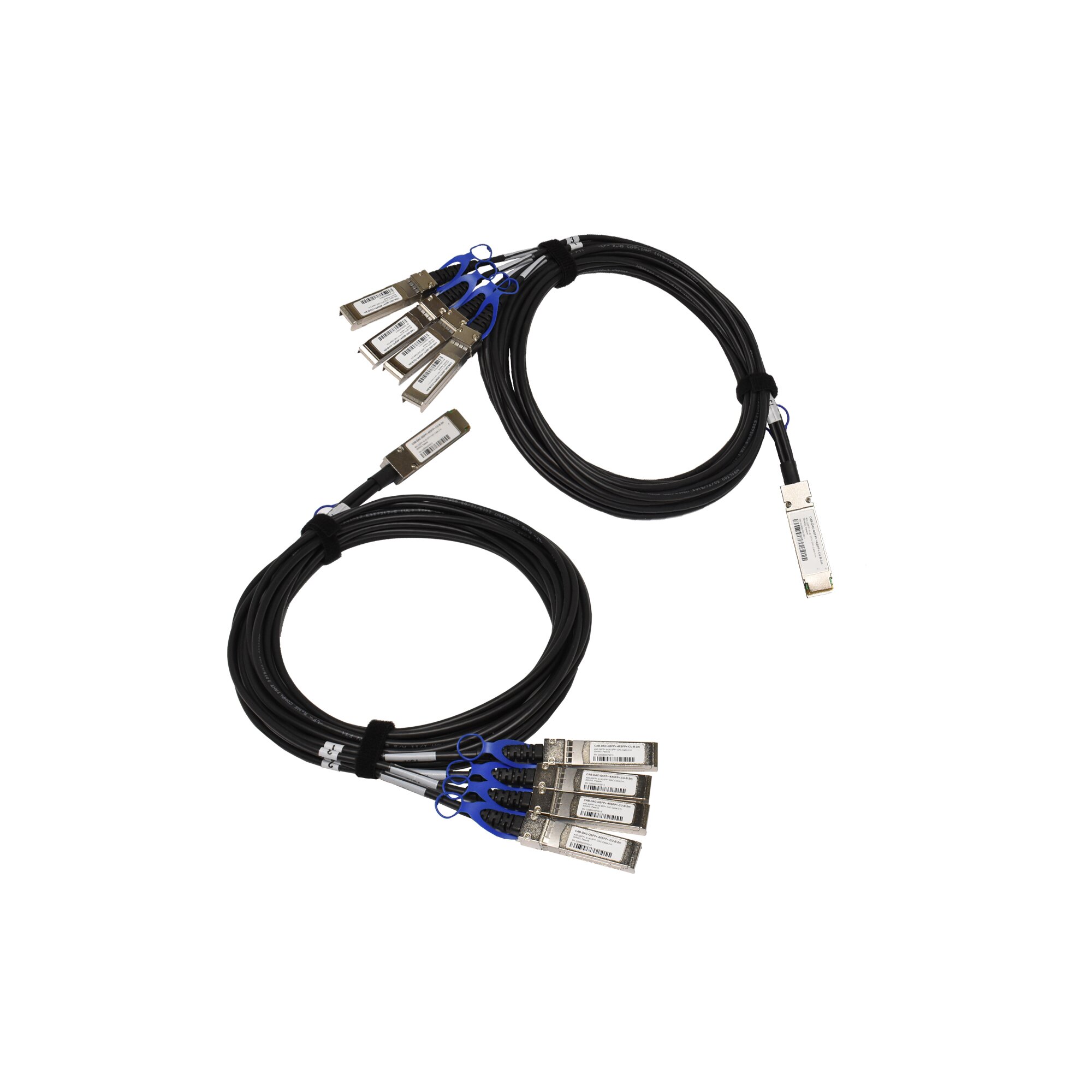 DAC Breakout 40G QSFP+ à 4x10G SFP+ 3m