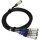 Datenkabel 3m 40G QSFP+ - 4x 10G SFP+ DAC Cable 30AWG passive Breakout PULLTAB