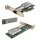Mellanox ConnectX-3 EN CX311A MCX311A-XCAT 10G PCIe x4 Network Adapter LP + mini GBIC