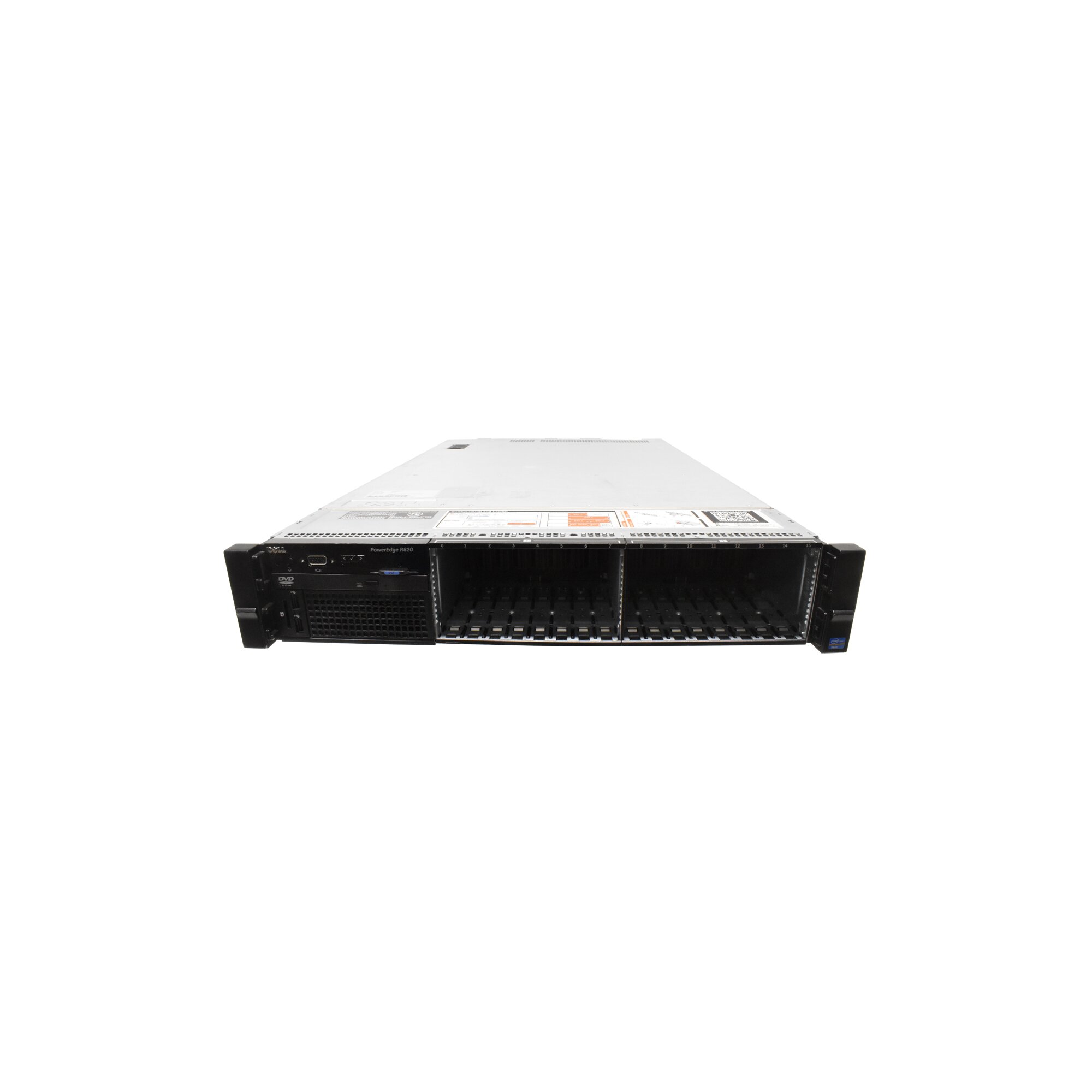 Dell PowerEdge R820 Rack Server ohne CPU ohne RAM 4x Kühler H710 16x ...