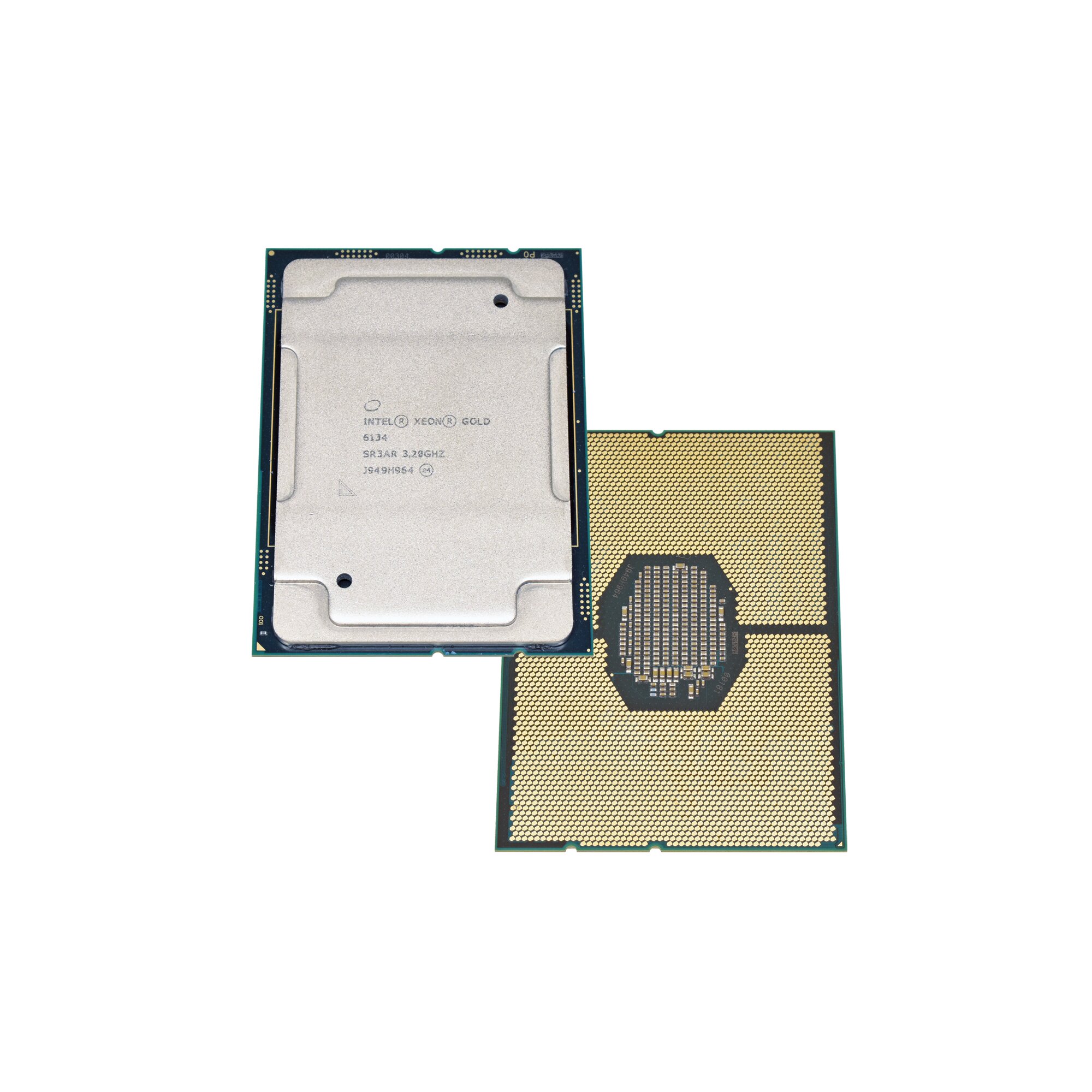 Intel Xeon Gold 6134 CPU Prozessor 3.20 GHz 8-Core 24,75 MB Cache SR3AR ...