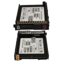 HP SM883 960 GB 2.5“ 6Gbps SATA SSD MZ-7KH9600 P09909 mit Rahmen G8 G9 G10