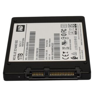 Western Digital WD Blue WDS100T2B0A 1TB 2.5 6Gbps TLC Consumer SATA SSD