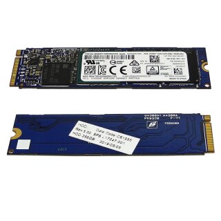 HP 934100 001 Toshiba KXG50ZNV256G SSD 256GB M.2 2280 PCIe Gen3.0 x4 NVMe