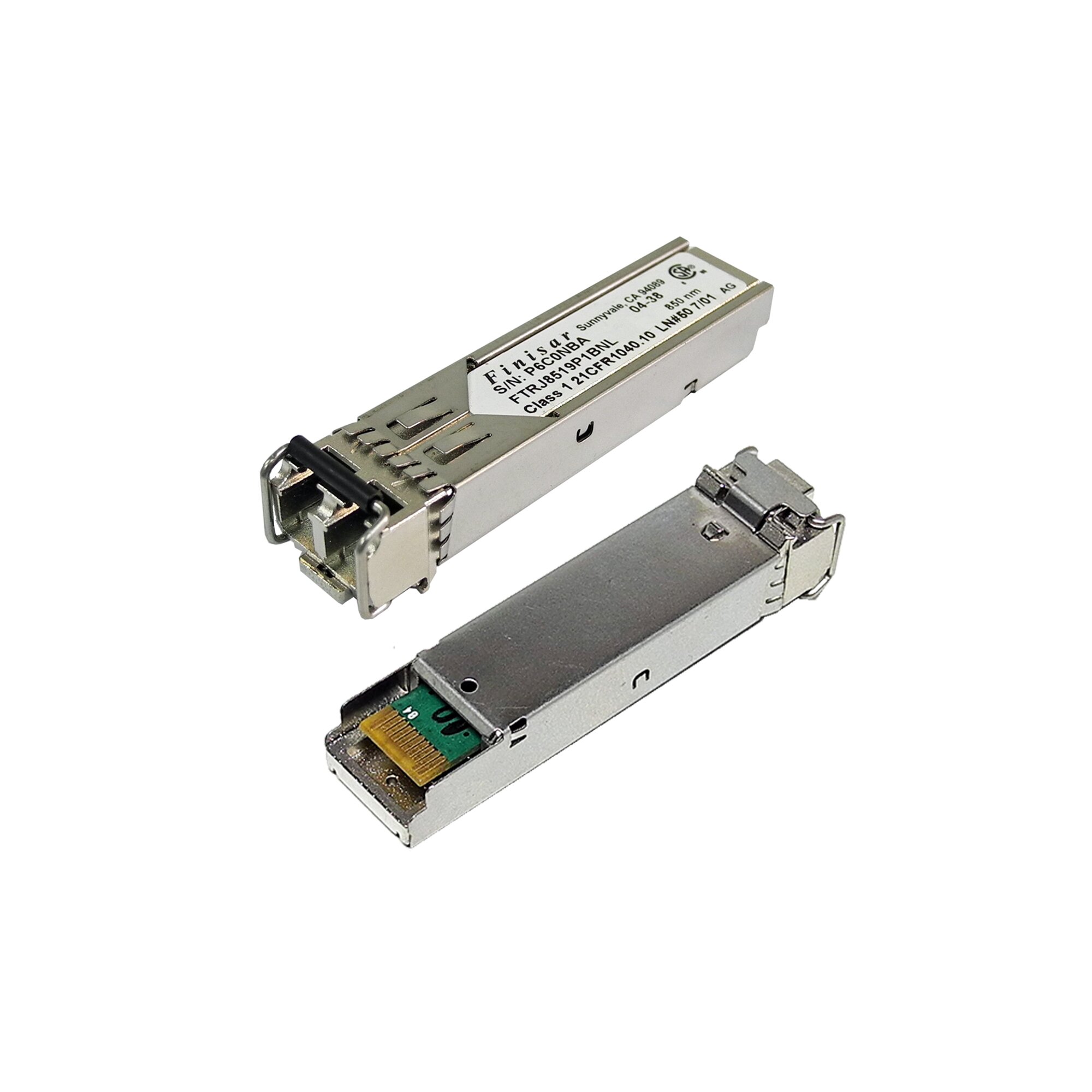 Finisar FTRJ8519P1BNL SFP 1000BaseSX 2GB 850nm Transceiver Piospartslap