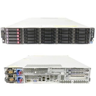 HP ProLiant DL180 G6 Server 2x XEON E5645 Six-Core 2.4GHz 16GB RAM 5 x 72GB HDD #1