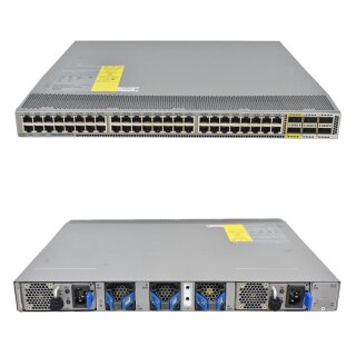 Cisco Nexus 2348TQ Fabric Extender N2K-C2348TQ-10GE 68-5579-01 blaue PSUs