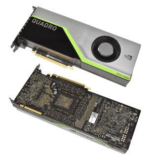 Dell NVIDIA Quadro RTX 6000 Grafikkarte 24GB GDDR6 0M1T16 4x Dport 1x USB-C