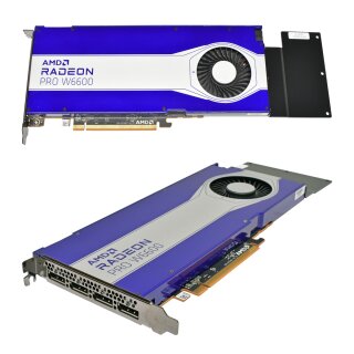 Dell AMD Radeon Pro W6600 Graphics Card 102D5330201 0XCV9V GDDR6 8GB 4x DisplayPort