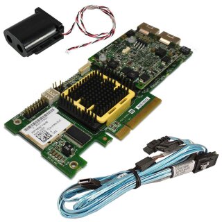 Adaptec ASR-5805Z SAS/SATA RAID Controller PN TCA-00304-05-C + BBU + Kabel #1