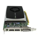 Dell NVIDIA QUADRO 2000 Grafikkarte 1GB GDDR5 GF106 GPU 02PNXF 1x DVI-I 2x DP