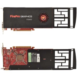 AMD Dell FirePro V5900 Graphics Card/Grafikkarte 05DRVJ 2x Display Port 1x DVI-I