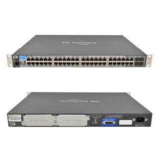 HP ProCurve 2910al-48G J9147A 48-Port Gigabit Ethernet Switch 4 x SFP