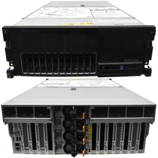 IBM Power S824 Server 2x Power8 CPU 1TB RAM PC4 12x SFF 4U 4x 00E3502 4x 00WT000