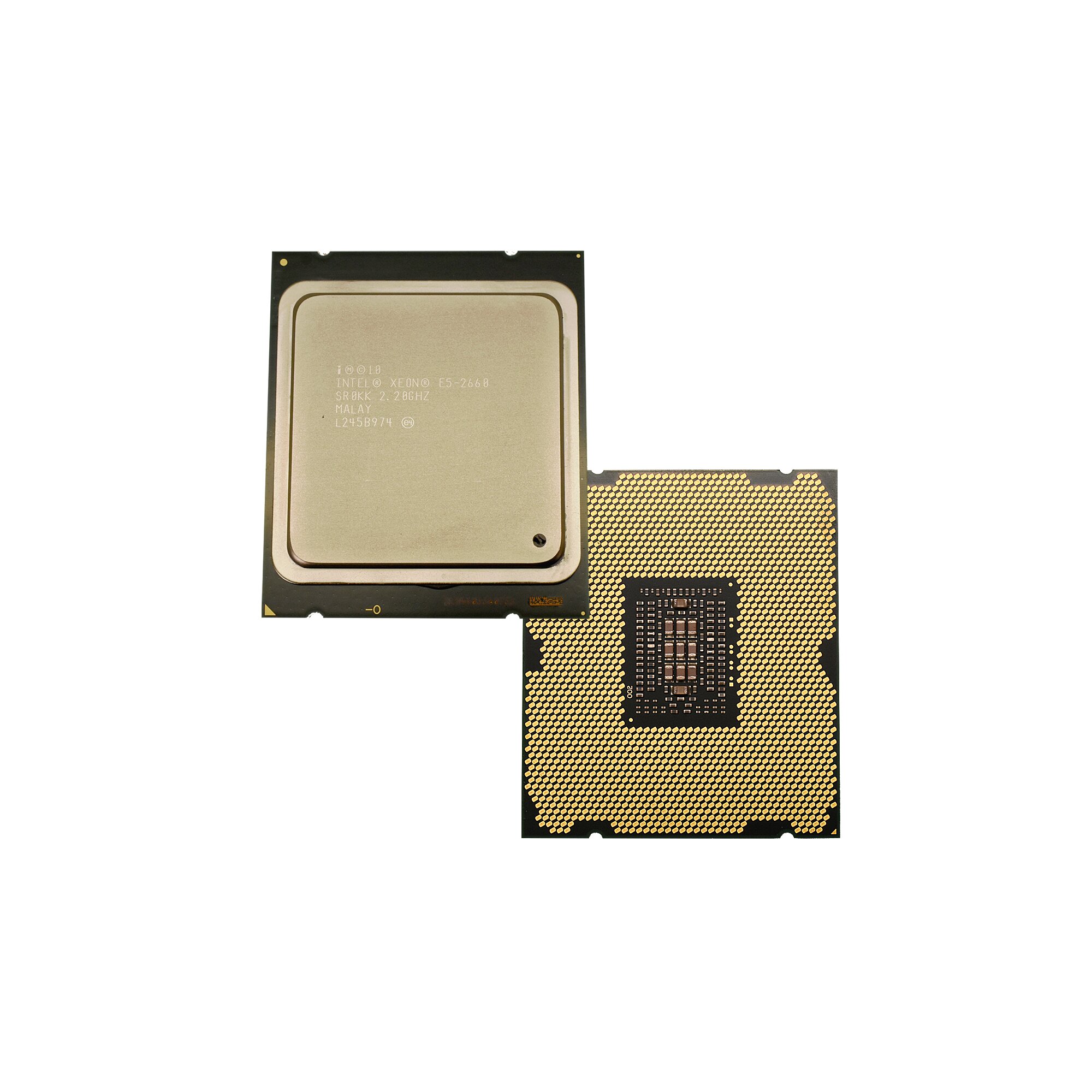 Intel Xeon Processor E5-2660 20MB Cache 2.2GHz OctaCore FCLGA2011 SR0KK ...
