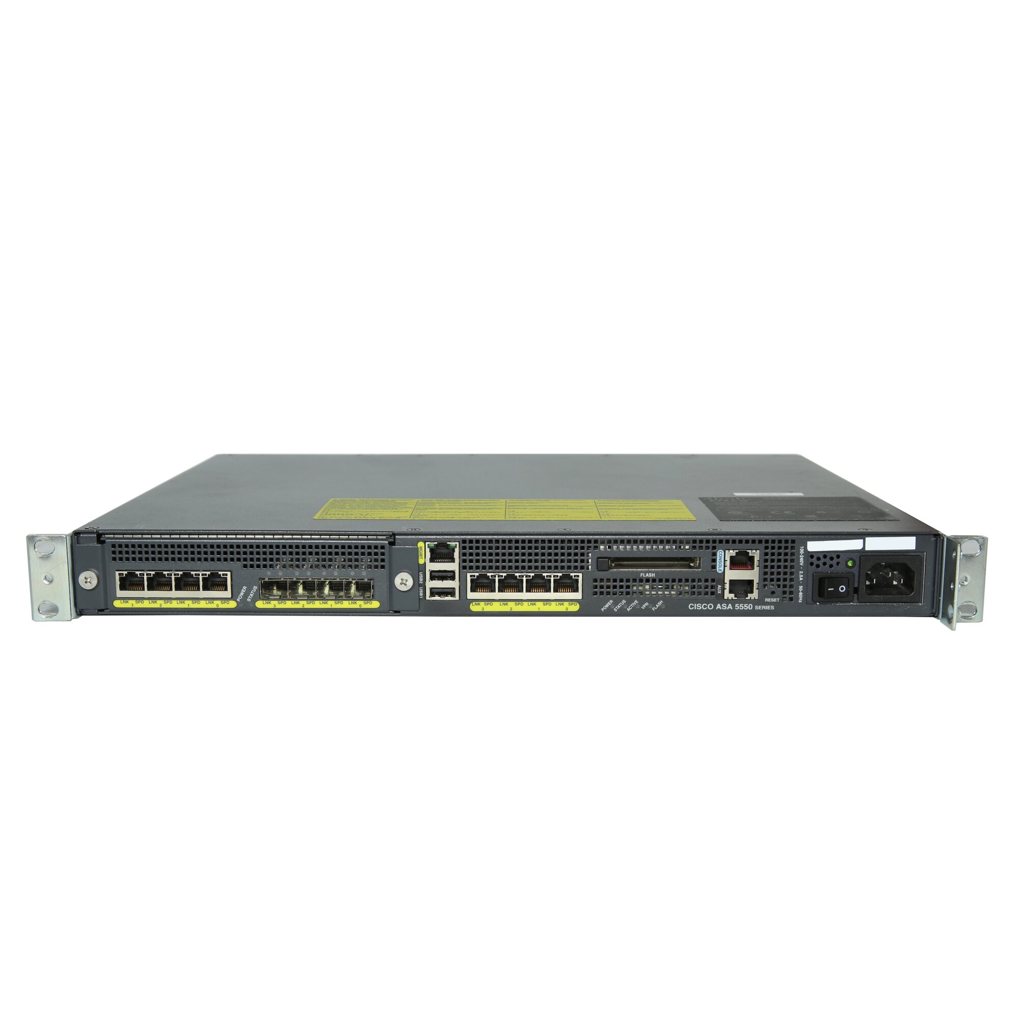 Cisco ASA 5550 Adaptive Security Appliance + Modul ASASSM4GE Piospartslap