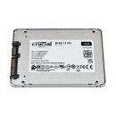 Crucial MX500 1000GB 1TB 2.5 Zoll SATA 6Gb/s SSD 7mm 9,5mm CT1000MX500SSD1