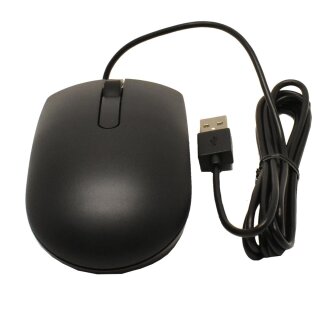 Dell PC USB Optical Mouse Maus schwarz