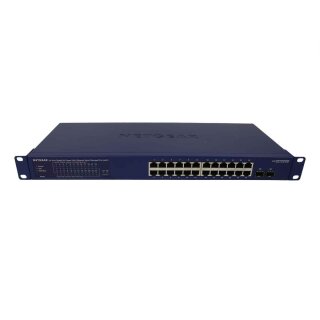 PoE+ Ethernet Switch SFP x 24-Port Netgear GS724TPP Gigabit 2