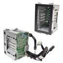 HP Backplane 8x 2,5" HDD Drive Cage + Cable 661716-001 for ProLiant ML350P G8