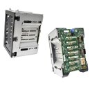 HP Backplane 8x 2,5" HDD Drive Cage + Cable 660348-001 for ProLiant ML350P G8