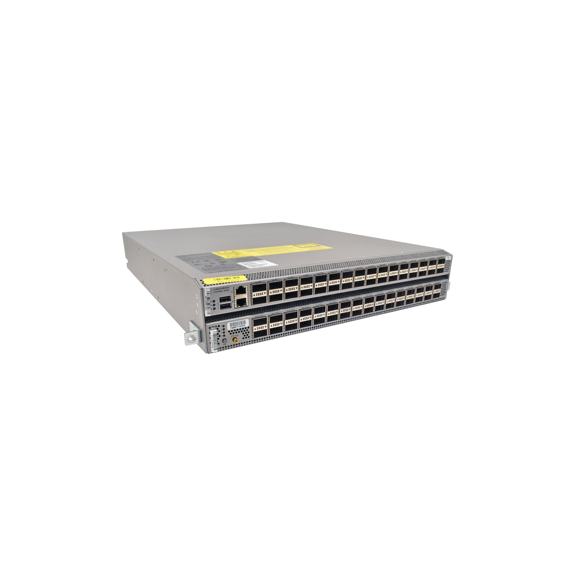 Cisco Nexus N3K-C3164Q-40GE 64-Port 40G QSFP+ 2U Ethernet Switch + Rail ...
