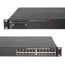 Brocade FastIron FCX624S-HPOE 80-1002387-04 24-Port PoE Gigabit Ethernet Switch 4x SFP 1xPSU