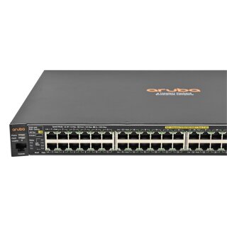 Switch HP 2530-48G J9772A – 48 Porte Gigabit PoE+, Con Orecchie Per Rack – Usato