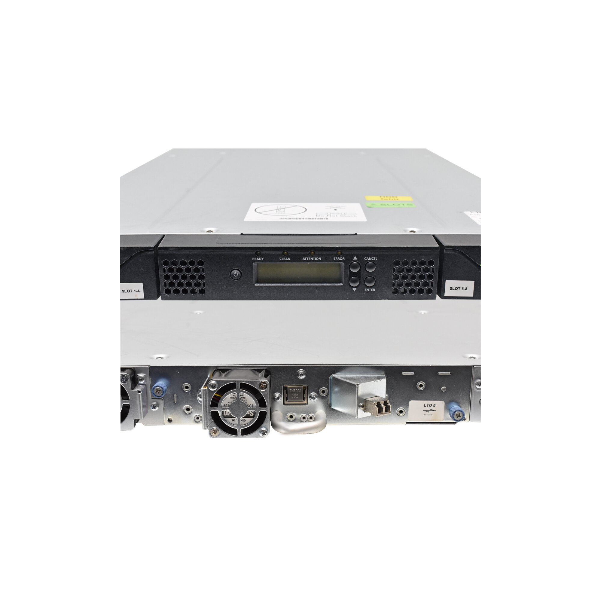 Fujitsu Eternus LT20 S2 355778473 8 Slots 1U 1HE Tape Library + LT S2 ...