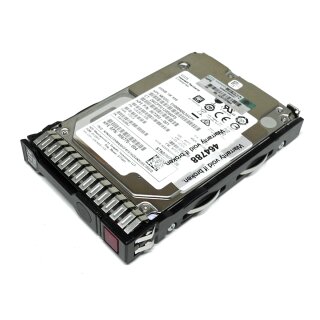 HP 600GB 2.5“ 12G 15K SAS HDD/Festplatte mit Rahmen für G9/G10 Server 870797-001