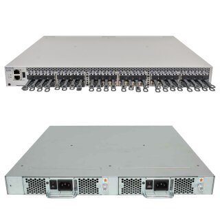 EMC DS-6510B EM-6510-48-16G-R 100-652-585 48-Port SFP+ 16G FC Switch 48 mini GBICs + Lizenzen + 24 akt. Ports