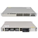 Cisco WS-C3850-24T-L 24-Port Stackable Gigabit Ethernet Switch + Modul C3850-NM-2-10G