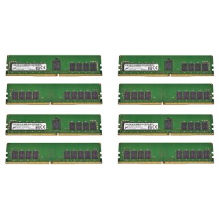 64 GB Micron 4x 16GB 2Rx8 PC4-3200AA Server RAM ECC DDR4 MTA18ASF2G72PDZ-3G2J3UI für G431-MM0