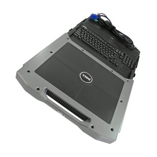 Dell 17FP PowerEdge KVM Rack Console 17 zoll US Tastatur QWERTY DP/N ...