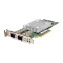 Dell QLogic 0807N9 QL41112 Dual-Port 10G SFP+ NIC PCIe x8 LP +2 Mini GBICs