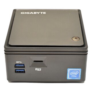 Gigabyte Ultra Compact Mini PC GB-BACE-3000 Intel N3000 CPU 1,04GHz 4GB RAM 60GB SSD