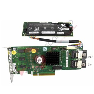 FSC Primergy 2-Channel PCI Express x8 SAS RAID Controller D2516-C11 +iBBU+Kabel