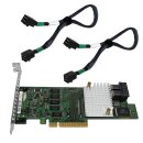 Fujitsu D3216-A13 GS2 LSI MR 9361-8i 12Gb PCIe x8 RAID Controller +2x SAS Kabel