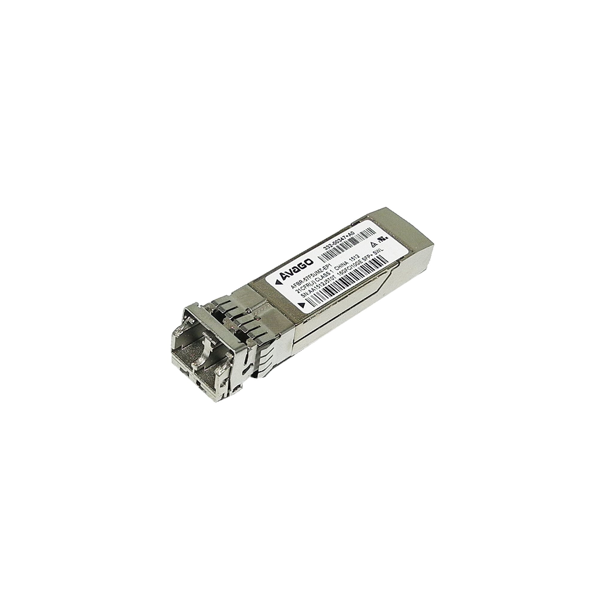 AVAGO AFBR-57F5UMZ-EP1 16Gb FC SFP+ SWL 850 nm Transceiver NA P/N 332 ...
