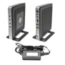 HP t630 Thin Client GX-420GI 2GHz 4GB PC4 32GB SSD mit Netzteil & Fuß Win  COA