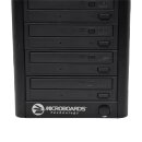 Microboards QD-DVD-127 1 DVD ROM to 7 DVD RW Duplicator, Burn Speed 22x DVD / 48x CD