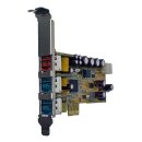 Dell Powered USB PCIe PUB1200XL Card 3x12V PUB1200XLX100...