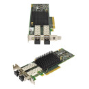 Dell Emulex LightPulse 001JFY LPE32002 Dual-Port 32G FC HBA PCIe x8 LP + GBICs
