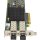 Dell Emulex LightPulse 001JFY LPE32002 Dual-Port 32G FC HBA PCIe x8 LP + GBICs